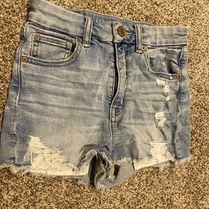 American Eagle Distressed Jean Shorts